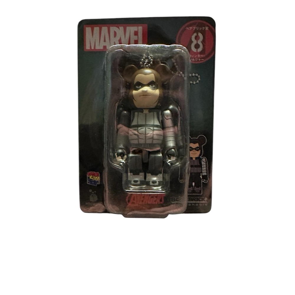 BE@RBRICK BEARBRICK-8 MARVEL AVENGERS WINTER SOLDIER HAPPY KUJI